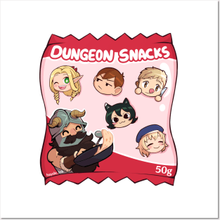 Dungeon Meshi Snacks Posters and Art